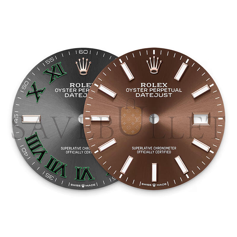 ROLEX DATEJUST 36 OYSTER, 36 MM, OYSTERSTEEL AND EVEROSE GOLD M126231-0013